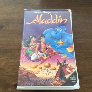 The classics black diamond VHS of Aladdin